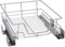 Kitchen Cabinet Soft Close Runners Pull out Wire Basket for 300 or 1000 mm Units (for 450mm unit)