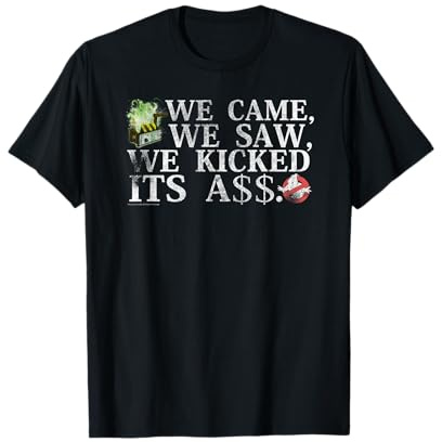 Ghostbusters We Came We Saw We Kicked Ass Funny Movie T-Shirt