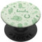 Pastel Cowboy Hat and Boot Pattern Green Cowgirl Aesthetic PopSockets Adhesive PopGrip