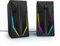 uRage Enceinte PC Gamer LED RVB/RGB Blast-R 200 (Haut Parleur Ordinateur PC, 5W, Système Dynamique d’Enceinte Gaming Lumineux, Alimentation USB, Jack 3.52mm)