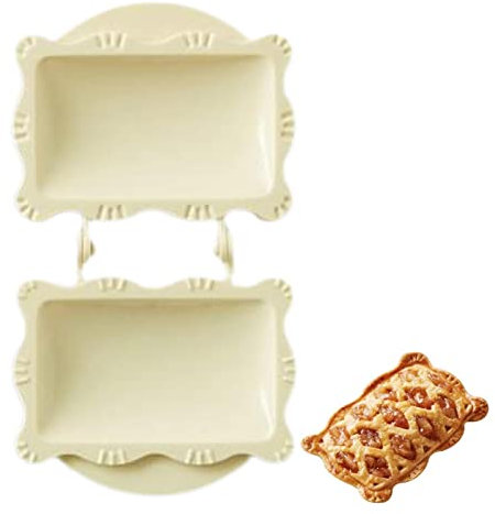 AA Pocket Pie Mould, Fall Hand Pie Molds Potluck Christmas Cookie Moulds, Pies Maker Autumn Cookie Cutter Pastry Tools Dumpling Press Molds for Baking, Cake maker deep fill Hollowen Thanksgiving