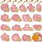 16 Pezzi Formine per Biscotti Ringraziamento, 3D Tagliabiscotti Ringraziamento Plastica Formine Biscotti Bambini Stampi per Biscotti, Stampi Biscotti Autunno per Decorare Biscotto Dolci Torta (A)