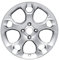 Original Ford Fiesta 2008-2012 Leichtmetallrad 15 5 Speichen Y Design, Silber