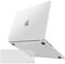 TECOOL Fein Gefrostete Hülle für MacBook Air 13.6 Zoll M4 M3 M2 A3240 A3113 A2681 (2025 2024 2022 Freisetzung), [Passend zum Offiziellen Silber] Ultradünne Schutzhülle Case u. EU TPU Tastaturschutz