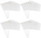 Mini Petit Drapeau Blanc, 24 Pièces Mini Drapeaux blanc, 14 x 21CM Mini Drapeau À Main avec Hampe Massive et fer de Lance pour les événements Sportifs, les Cérémonies et les Fêtes