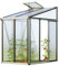 GFP Gewächshaus Anlehngewächshaus Ella 32 - Aluminium - 137x194 cm - 16 mm Polycarbonat-Platten