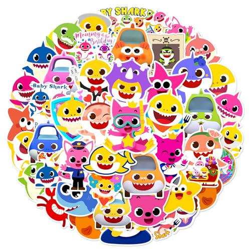 Haibaby Aufkleber 50Pcs für Laptop, Fahrrad, Gepäck, Graffiti-Patches, Gitarrenaufkleber für Skateboard, Gepäck, Fahrradstoßstange, Geschenk für Kinder/Teenager