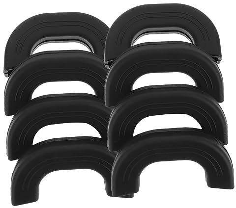 SHOWERORO Copri Manici per Pentole in Silicone Antiscottatura e Antiscivolo Supporti per Manici Resistenti al Calore Taglia Unica Kit 8 Pezzi per Uso in Cucina