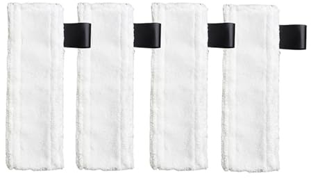 Replacement Steam Cleaner Floor Mop Cloth Cover Rags Pads For Karcher Easyfix SC1 SC2 SC3 SC4 SC5 Vacuum Cleaner Spare Parts(4pcs)