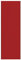 vidaXL Rote und Schwarze Moderne Fußmatte | rutschfest und maschinenwaschbar 350 x 120 cm, Weicher Teppich für drinnen und draußen, Stilvolle Eingangs- und Willkommensmatte, Polyamid