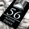 K Smart Sign | Exalted LED 28 | Solar Light House Signs Door Number Plaques With Light Name Plaques For Wall - Matt Black & Classic Text