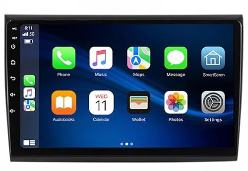 Autoradio Kabelloses Auto für FIAT Bravo 2007-2012 Android 14 Radio mit Navi 9 Zoll Touchscreen Bluetooth HiFi GPS Navigation WiFi FM RDS Radio Stereo,Rückfahrkamera