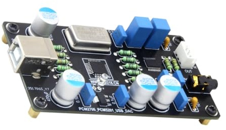 USB Externes Soundgerät PCM2706 PCM5102A 32-Bit-Karten-Dekodierung Heimkino Endstufe Board