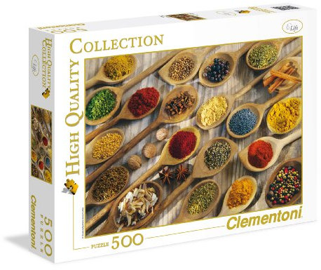 Clementoni 30101.0 - Gewürze Puzzle 500 teile