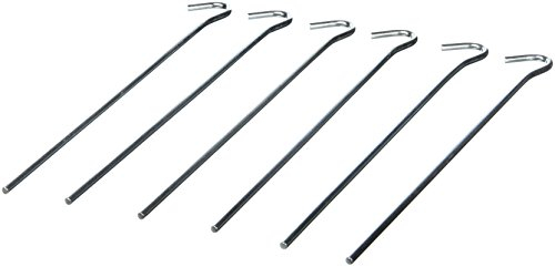 VAUDE Steel PEG 22 cm Grau, Zelt-Zubehör, Größe 22 cm - Farbe Silber