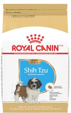 Royal Canin Breed Health Nutrition Shih Tzu Puppy Dry Dog Food, 2.5 lb Bag
