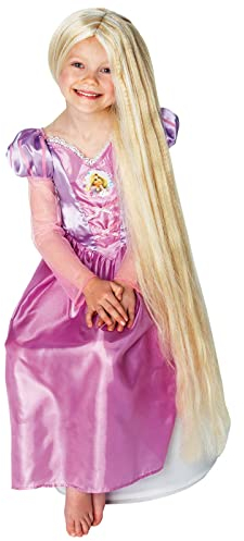 Disney Princesas, 36269, Rapunzel-Perücke für Mädchen