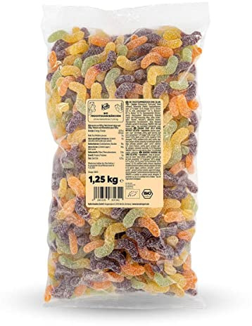 KoRo - Bio Saure Würmer ohne Gelatine 1,5 kg