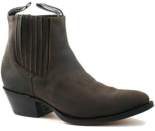 Grinders Maverick Brown Mens Western Cowboy stivali
