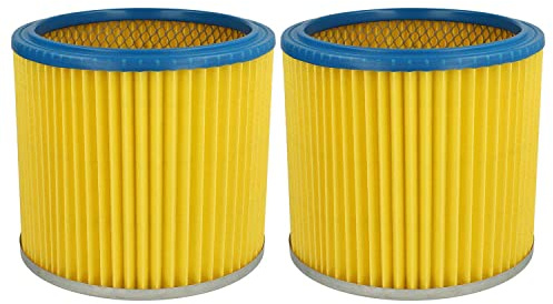 vhbw 2x Faltenfilter kompatibel mit Rowenta Collecto RU 600