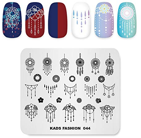 KADS Nail Art Stamping Plates Fashion Stamping Schablone Maniküre Druck Bild Vorlagen (FA044)