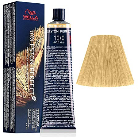 Wella Professionals Koleston Perfect Me + Pure Naturals 10/0 Hell Lichtblond, 60 ml