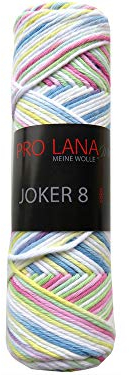 Topflappengarn Joker 8 Color Pastell 538
