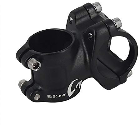 MiOYOOW Fahrrad Vorbau 31,8 35mm MTB Fahrradlenker Kurz Vorbau Adapter Aluminiumlegierung für 1-1/8 28,6mm MTB BMX DH Rennrad