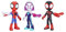 SPIDEY AND HIS AMAZING FRIENDS Marvel Supersized Hero 22.5-cm Action Figures 3-Pack