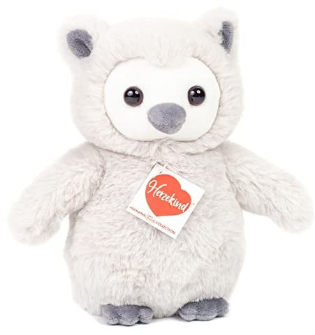Teddy Hermann 93941 Eule Olivia 19 cm, Kuscheltier, Plüschtier