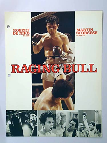Raging Bull - Robert De Niro - Martin Scorsese - engl. Ausgabe - Presseheft