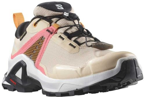 SALOMON Shoes X Raise GTX BL Basket, Sun Kiss Tea Rose Blazing Orange, 34 EU