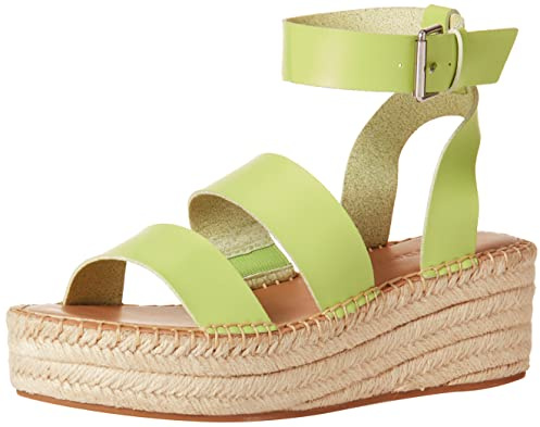 Marca Amazon - Listilla Sandalias de Esparto con Plataforma y Tira al Tobillo por The Drop
