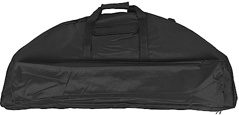 BROLEO Bogen-Tragetasche, Compound-Bogen-Tasche, Multifunktionale Leinwand, Leicht, für das Training (Schwarz)