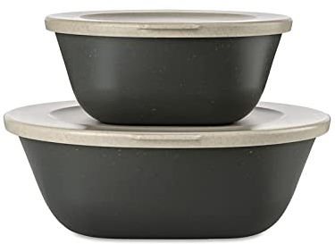 Frischhaltedosen-Set CONNECT BOX SET KOPENHAGEN Vorratsdosen 0,7 Liter 1,3 Liter Grau Koziol