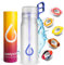 justpod® | Air Borraccia Up To 650ml | +5 POD INCLUSE | TOP GUSTI | Senza BPA | Starter Up Set borracce | Frutta | 0 Zuccheri 0 Calorie