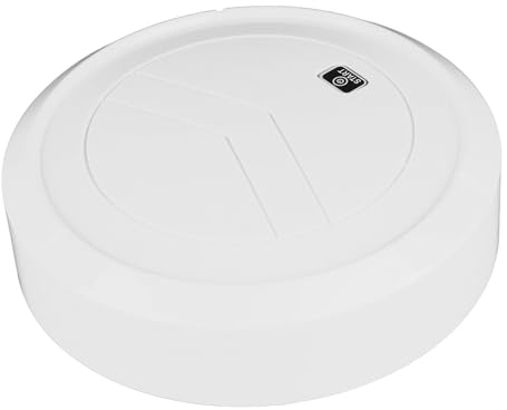 Robot Aspirapolvere, Spazzatrice Automatica Intelligente Sottile e Potente Aspirazione per Piastrelle per Tappeti Corti