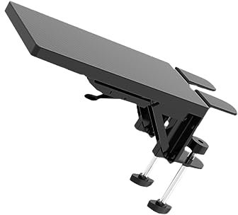 SHINEOFI Desk Wrist Rest Desk Extension Board Computer Hand Bracket Ergonomic Arm Support Frame