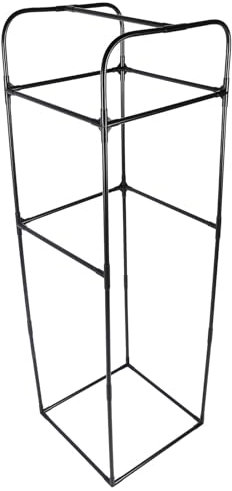 Large Cage, PVC Polyester Mesh High Stand Plant Breeding Enclosure for Outdoor Use 60x60x200CM, with Application for Various Small Flyings