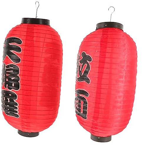 Gadpiparty 2st Laterne Lampenschirme Für Deckenleuchten Timer Lichter Kronleuchterdekoration Restaurant Außenleuchten Im Freien Lampenschirme Decke Vorrichtungen Die Seide Rot