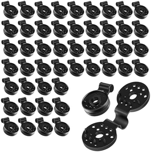 In plastica per rete parasole, 60 pcs Clip in Plastica per Panno Protettivo Clip, Ganci per Telo Ombreggiante, Clip Plastica con Occhiello Riutilizzabile Antiossidante, per Serre Giardini Agricoltura