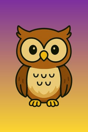 Owl Notebook – A Lined Journal