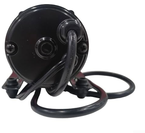 Floweringbeter Pompe à membrane électromagnétique 115 V 220 V AC, arbre horizontal auto-amorçant, pression de 55 PSI pour camping-car pour lavage de voiture (NMDPA42-G50-55-220 noir)