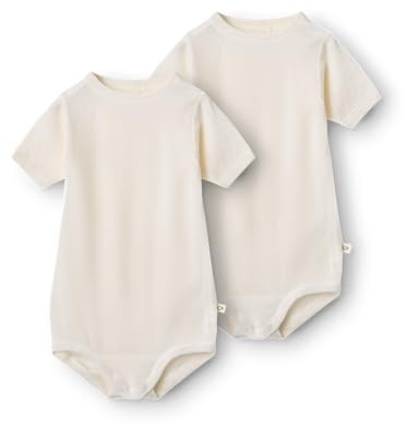 Dilling Body aus natürlicher Merinowolle/Seide für Babys