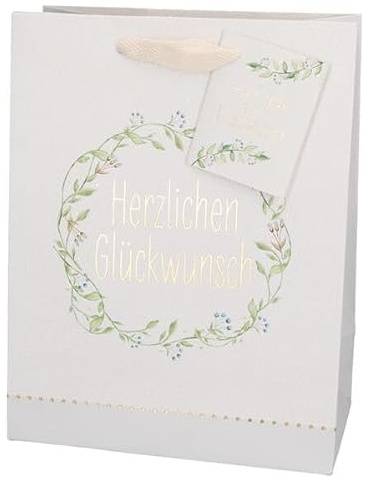 Herzlichen Glückwunsch: Geschenktüte