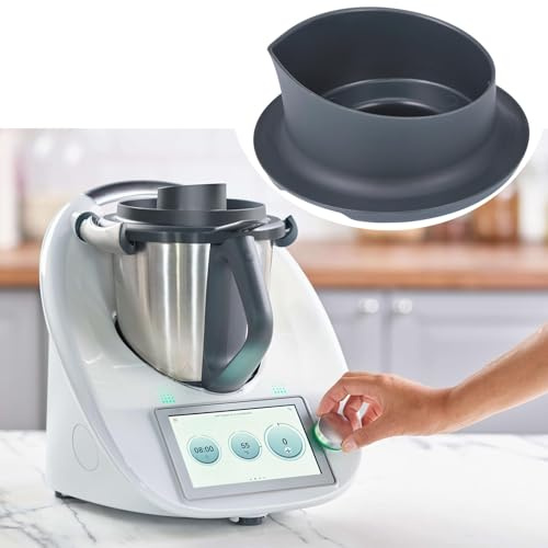 Messbecher für Thermomix TM6 TM5, Lebensmittelqualität Mixer Kochen Messbecher mit Skala kompatibel mit TM6/TM5 Thermomix Ersatzzubehör, Spülmaschinenfest