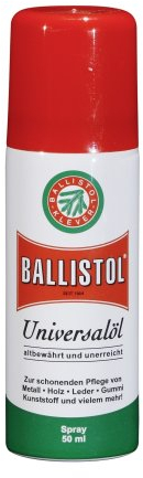 50 ml BALLISTOL Spray - Universalöl / Waffenöl (Preis pro Liter 59,80 EUR)