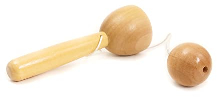 House of Marbles Wooden Cup and Ball, A Traditional Victorian Hand-Eye Coordination Toy of Skill, Dexterity and Fun