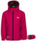 Trespass Qikpac Jacket, Sasparilla, 7/8, Compact Packaway Waterproof Jacket Kids Unisex, Age 7-8, Pink