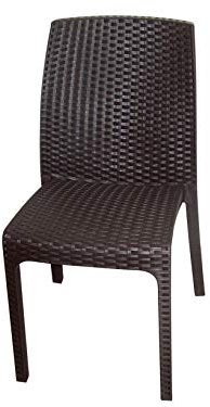 Bica Virginia Sedia Bistro, Resina, Marrone